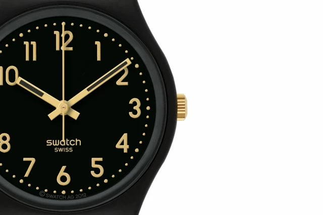 Best deal 🤩 Swatch Golden Tac ⌚ Watch Black 🔔 - Image 5