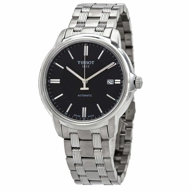 Hot Sale โ๏ธ Tissot T-Classic Automatic III Date Men's โ Watch T065.407.11.051.00 Silver ๐