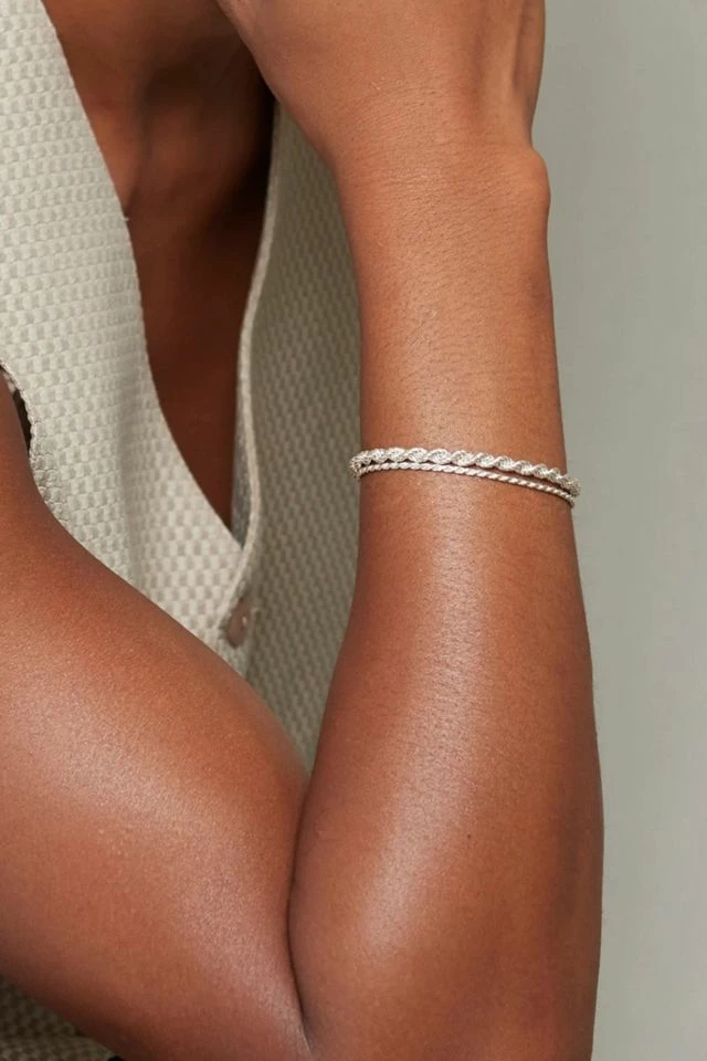 Best Pirce ๐ฅ Deux Lions Jewelry Eternal Stack Bracelets Silver ๐ฏ - Image 2