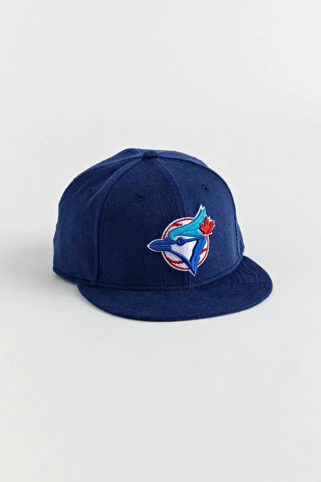 Budget ✔️ New Era UO Exclusive 59FIFTY Toronto Blue Jays Wool Fitted Hat Navy ❤️ - Image 2
