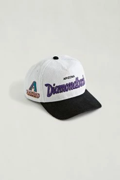 Deals ❤️ '47 ’47 Arizona Diamondbacks Corduroy Snapback Hat White 🎁