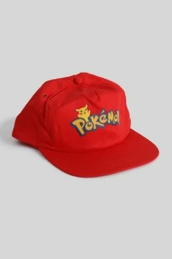 Buy π₯ Vintage Deadstock Pokemon Snapback Hats Red βοΈ