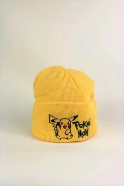 Cheapest 🎉 F As In Frank Vintage Deadstock Pokémon Beanie Yellow 🛒