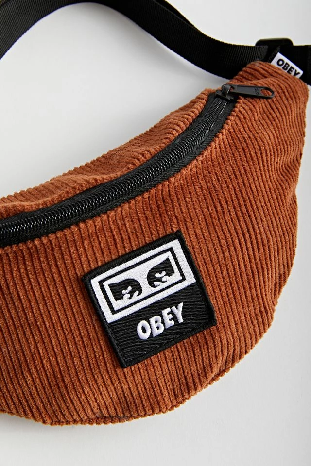 Coupon 🤩 OBEY Waisted Hip Bag Brown 🤩 - Image 3