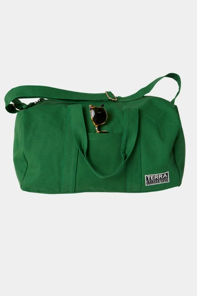 Best reviews of 👏 Terra Thread Organic Cotton Canvas Gym Bag Green 😀