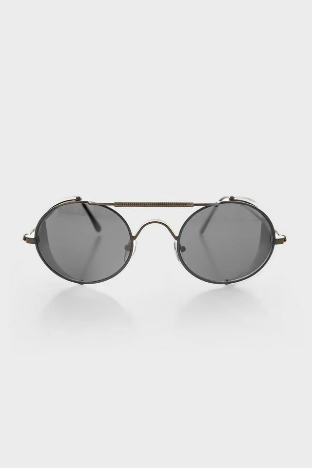 Best reviews of 🌟 Sunglass Museum Bram Side Shield 👓 Sunglasses Gunmetal / Gray Lens 🤩 - Image 2