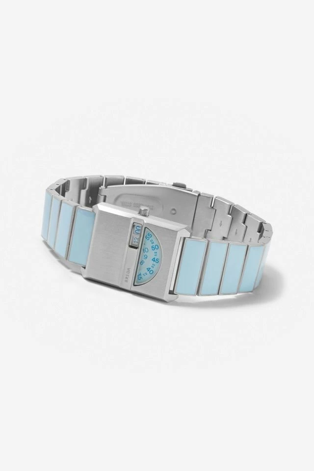 Best Pirce 🎉 BREDA Pulse Tandem Metal Bracelet ⌚ Watch Sky 👏 - Image 3