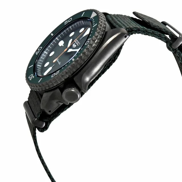 Discount ๐ฅฐ Seiko 5 Sports Automatic Green Dial Men's โ Watch SRPD77K1 Green ๐ - Image 2