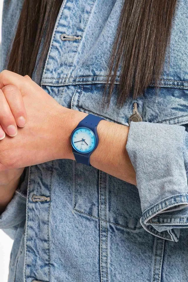 Coupon 🔔 Swatch Shades ⌚ Watch Blue ✔️ - Image 5
