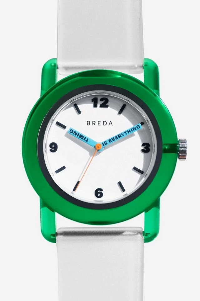 Hot Sale ๐ Breda Play Subliming Recycled Plastic โ Watch White ๐งจ - Image 2
