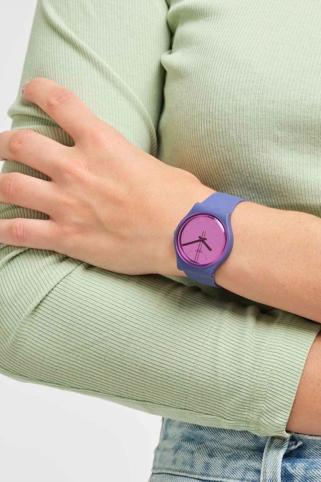 Discount ✨ Swatch Mood Boost ⌚ Watch Purple ⌛