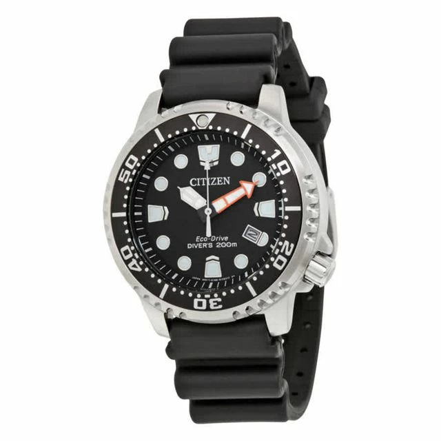 Best Sale ๐ Citizen Promaster Diver 200 Meters Eco-Drive Black Dial Men's โ Watch BN0150-28E Black ๐